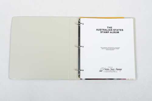 Seven Seas Australian States album in slip case