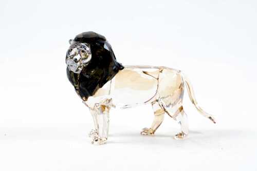 Swarovski Crystal Akili Lion figure