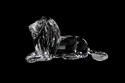 Swarovski Crystal Lion figure