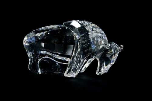 Swarovski Crystal Symbols Collection 'Buffalo' figure