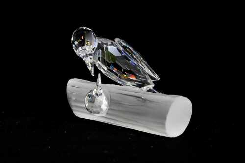 Swarovski Crystal Woodpeckers figure