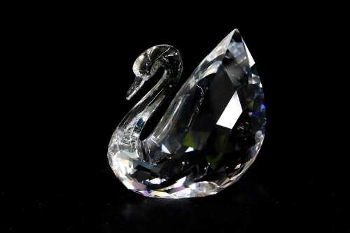 Swarovski Crystal Large Swan figure