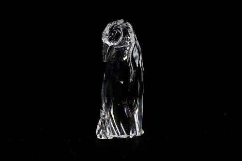 Swarovski Crystal Penguin Mother with Baby figure