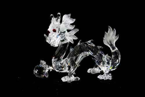 Swarovski Crystal Dragon figure
