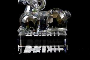 Swarovski Crystal Chinese Zodiac Sheep figure