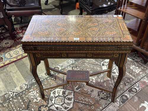 Persian Khatam Kari games table