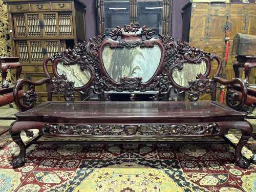 Chinese rosewood sofa