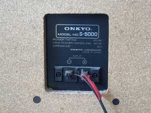 Pair of Onkyo S-5000 Floor Standing Speakers - 5