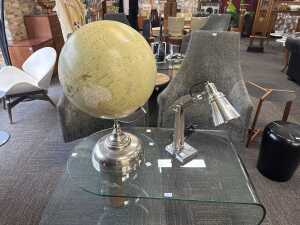 Two modern desk items