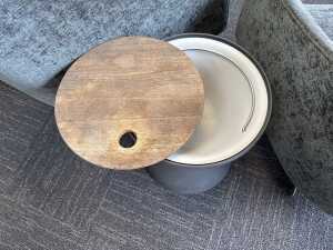 Gloster Ice Bucket Side Table - 2