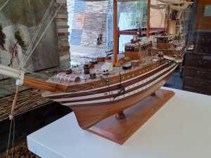 Scale model of the Italian Navy tall ship Amerigo Vespucci - 2