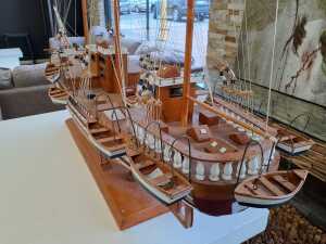 Scale model of the Italian Navy tall ship Amerigo Vespucci - 3