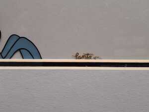 Walter Lantz Woody Woodpecker framed hand painted film cell - 3