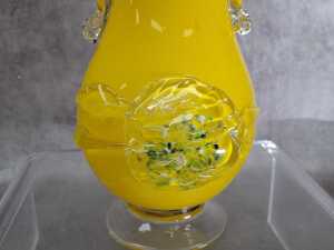 Two mid-century art glass vases - 6