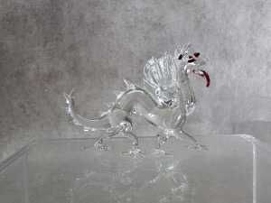 Swarovski Crystal Dragon figure