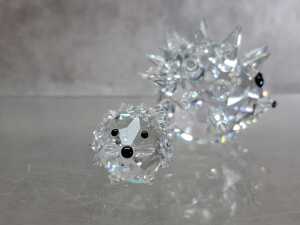 Two Swarovski Crystal Hedgehog figures - 3