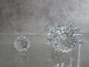 Two Swarovski Crystal Hedgehog figures - 4
