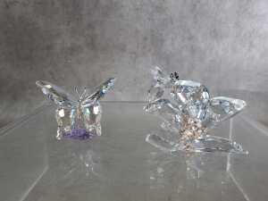Two Swarovski Crystal insect figures - 4