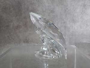 Swarovski Annual Edition 1992 'Care for Me' Whale Mother and Calf crystal figure - 3