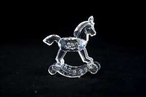 Swarovski crystal 'Rocking Horse' figure
