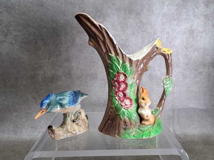 Mid century Hornsea 'Royal Fauna' ceramic vase