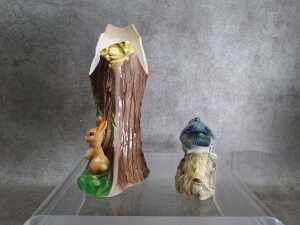 Mid century Hornsea 'Royal Fauna' ceramic vase - 5