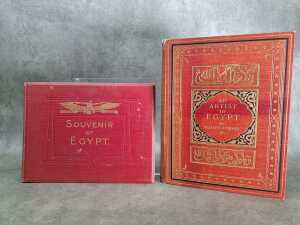 Antique books, including Egypt - 2