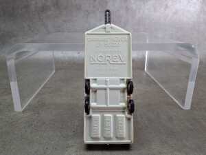 1960s Showa Japan tin plate VW Beetle and Caravane Henon trailer - 6