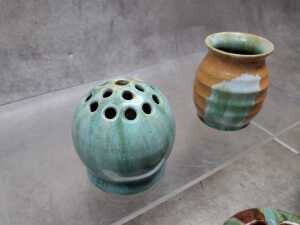 Collection of John Campbell pottery pieces - 2
