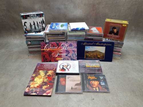 CDs, including soundtracks and classical