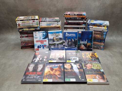 DVDs and Blu-rays
