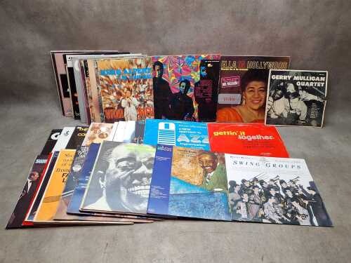 Jazz vinyl records