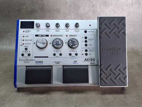 Korg ToneWorks AX10G multi effects pedal