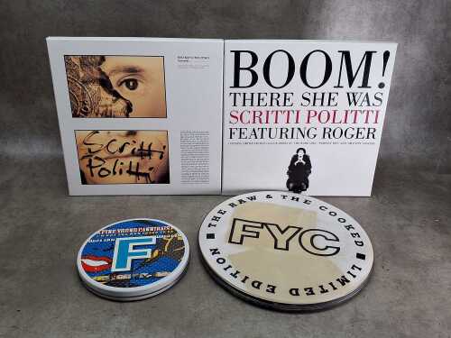Four '80s vinyl limited edition box sets