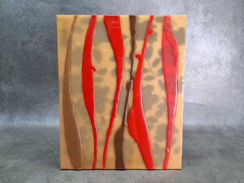 Joanne Ritson, Stridor, 2003. Acrylic and wax on plywood