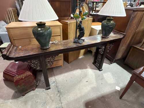 Vintage Qing-dynasty style long altar table