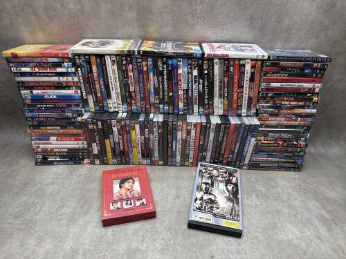 Assorted DVDs, over 100