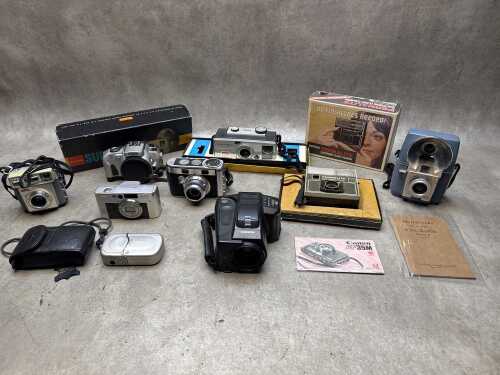 Mainly vintage film cameras