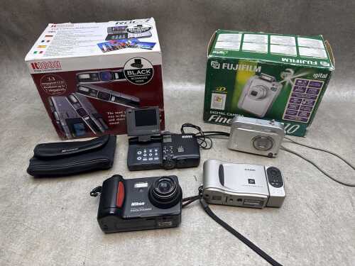 Four digital cameras