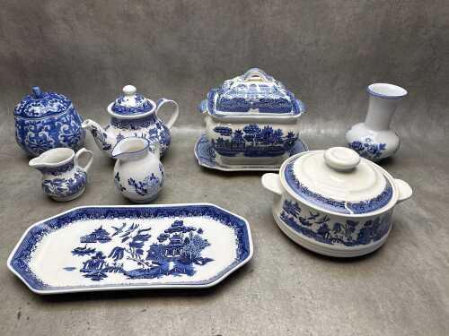 Blue and white porcelain