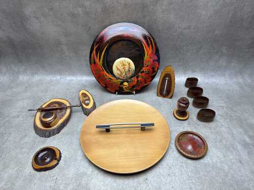 Antique and vintage timberware