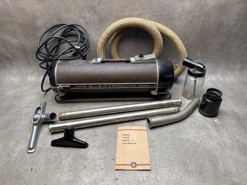 Vintage Electrolux barrel vacuum cleaner, Model Z31