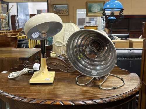 Two retro lamps