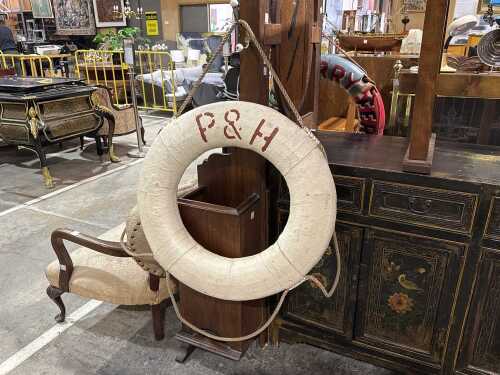 Decorative marine lifebuoy