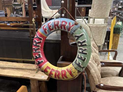 Decorative marine lifebuoy