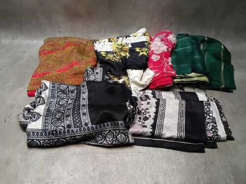 Mostly silk fabric
