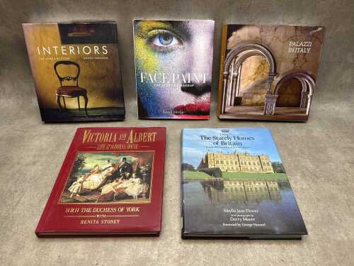 Five mostly Interior Design Reference books