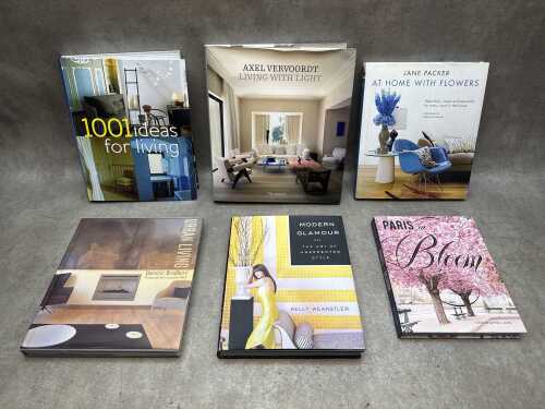 Six Interior Design reference books