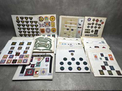 Vintage Scout Association cloth badges