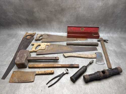 Vintage hand tools